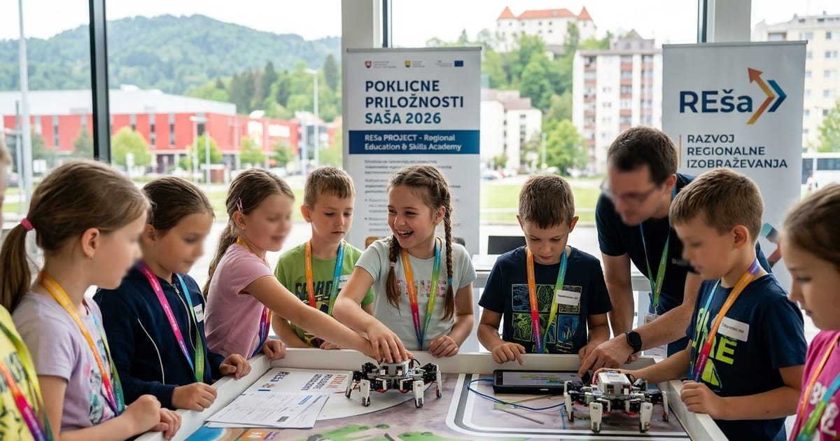 V Velenju sejem poklicnih priložnosti in predstavitev projekta REša | TV3