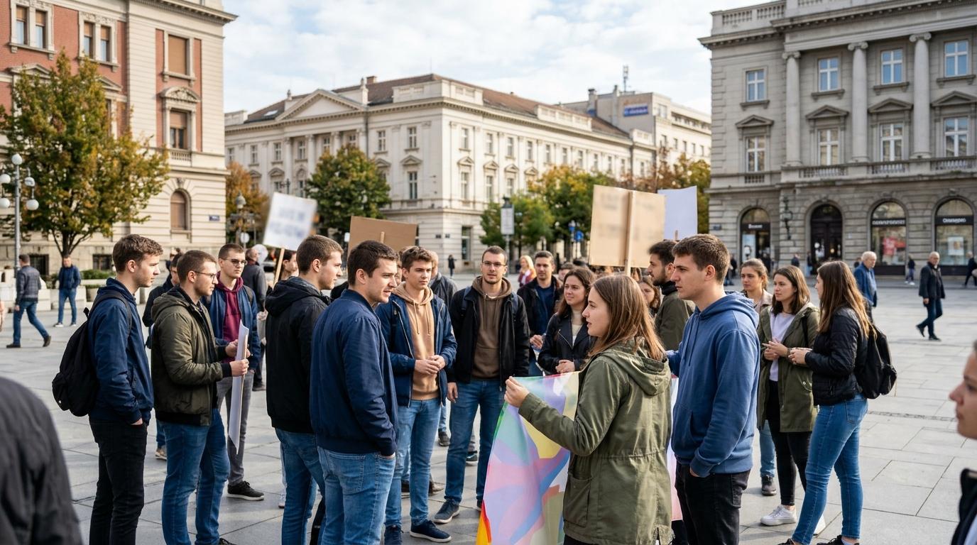 V Srbiji parlamentarne volitve v znamenju političnih napetosti