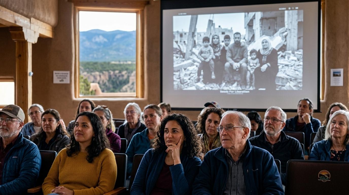 Projekcija filma o palestinskem vprašanju v Los Alamosu 
