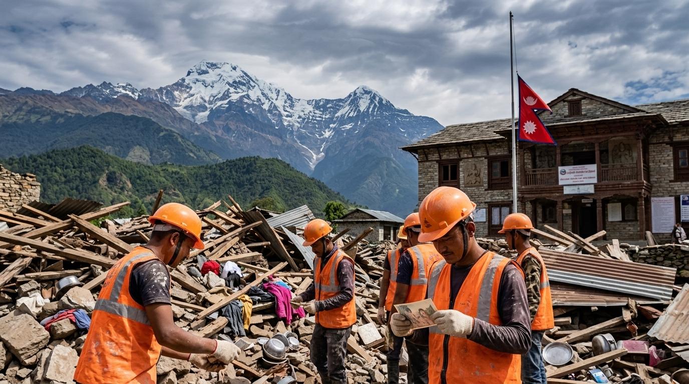  Segrevanje ozračja okrepilo pogoje za nesrečo v Nepalu