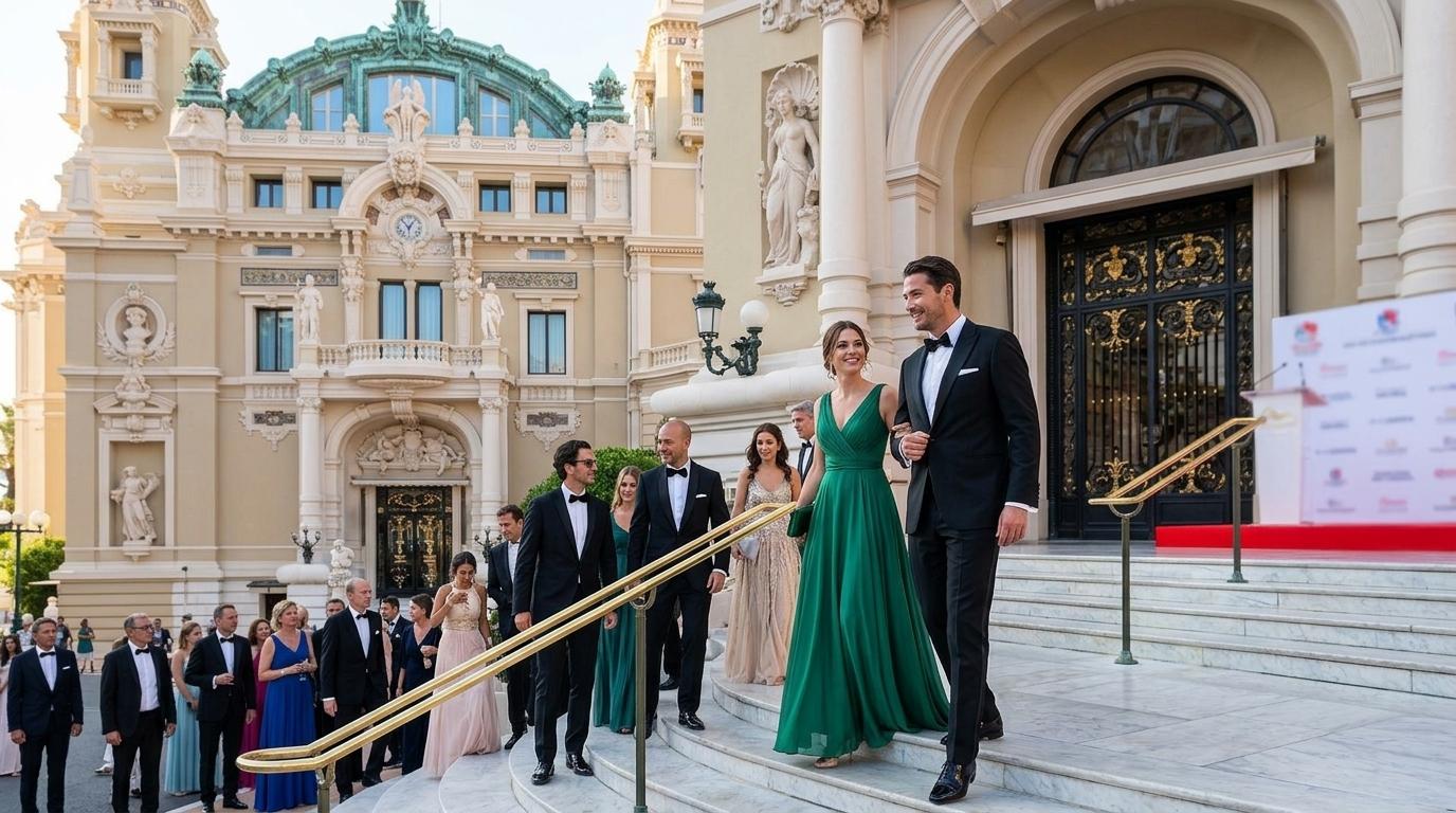 Gala fundacije princa Alberta II. v Operi Garnier v Monaku
