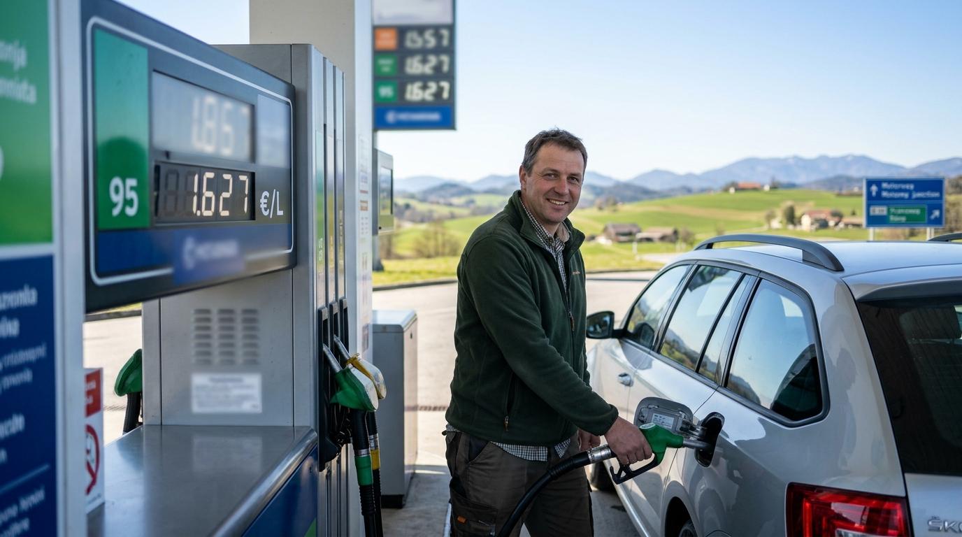 Nove cene goriv: bencin cenejši, dizel in kurilno olje dražja