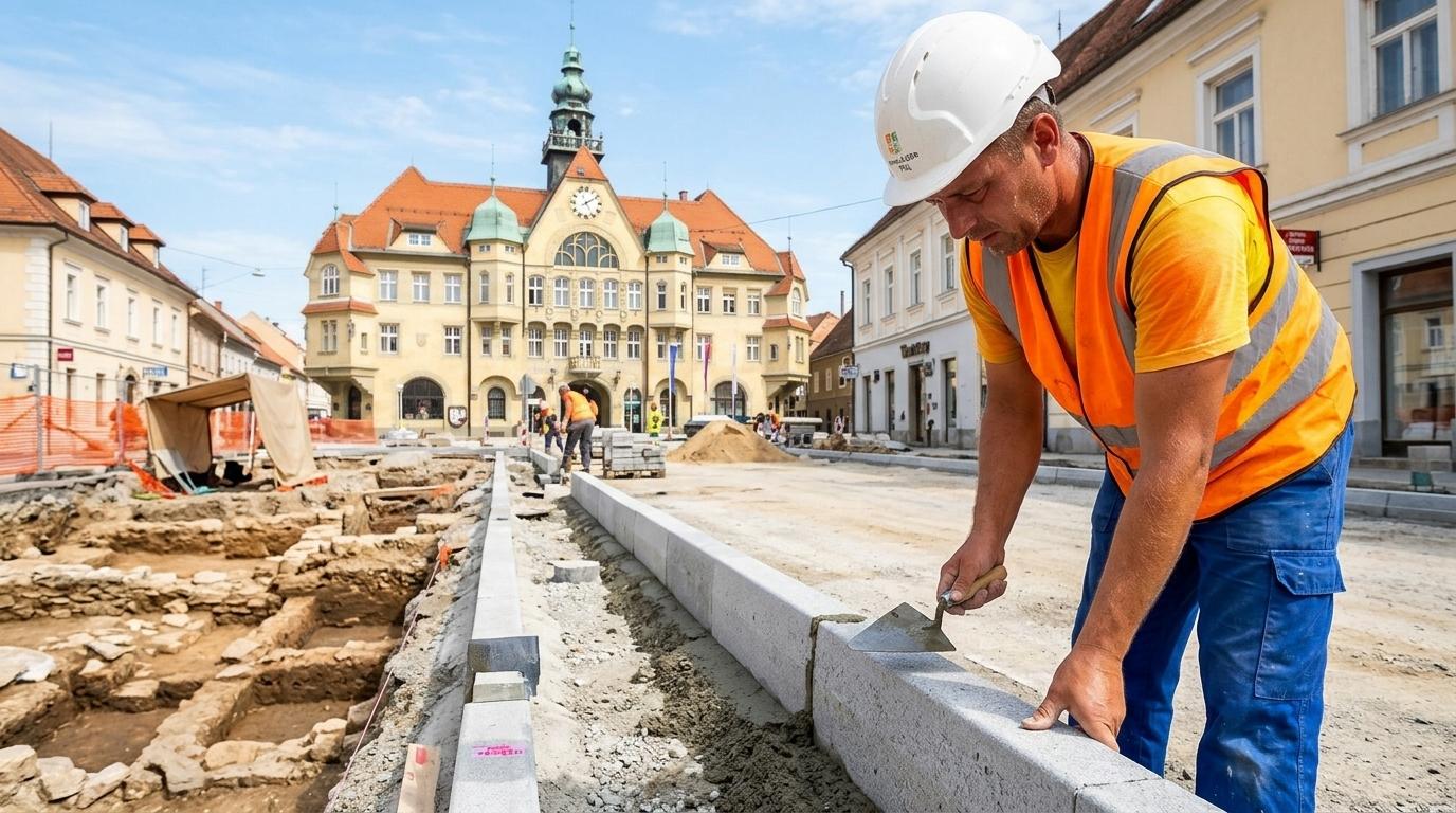 Zaključuje se prva faza prenove Volkmerjeve ceste na Ptuju