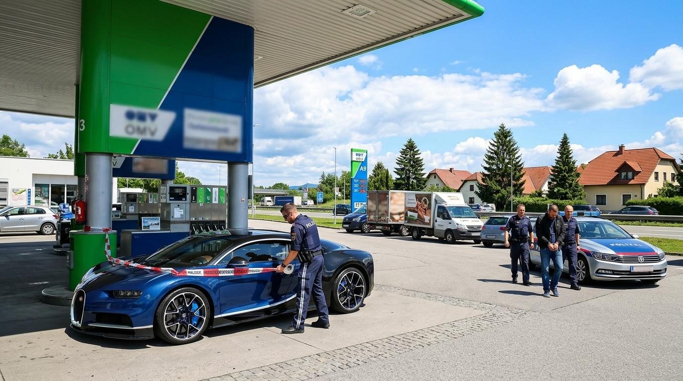 Rimcu ukraden Bugatti vreden 3 milijone evrov, storilec prijet v Avstriji