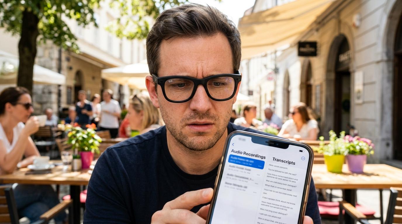 Uporabniki Ray-Ban Meta očal našli nepričakovane zvočne posnetke v Meta AI