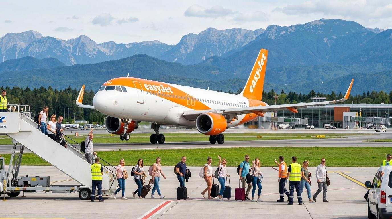 easyJet jeseni uvaja novo linijo London Luton–Ljubljana