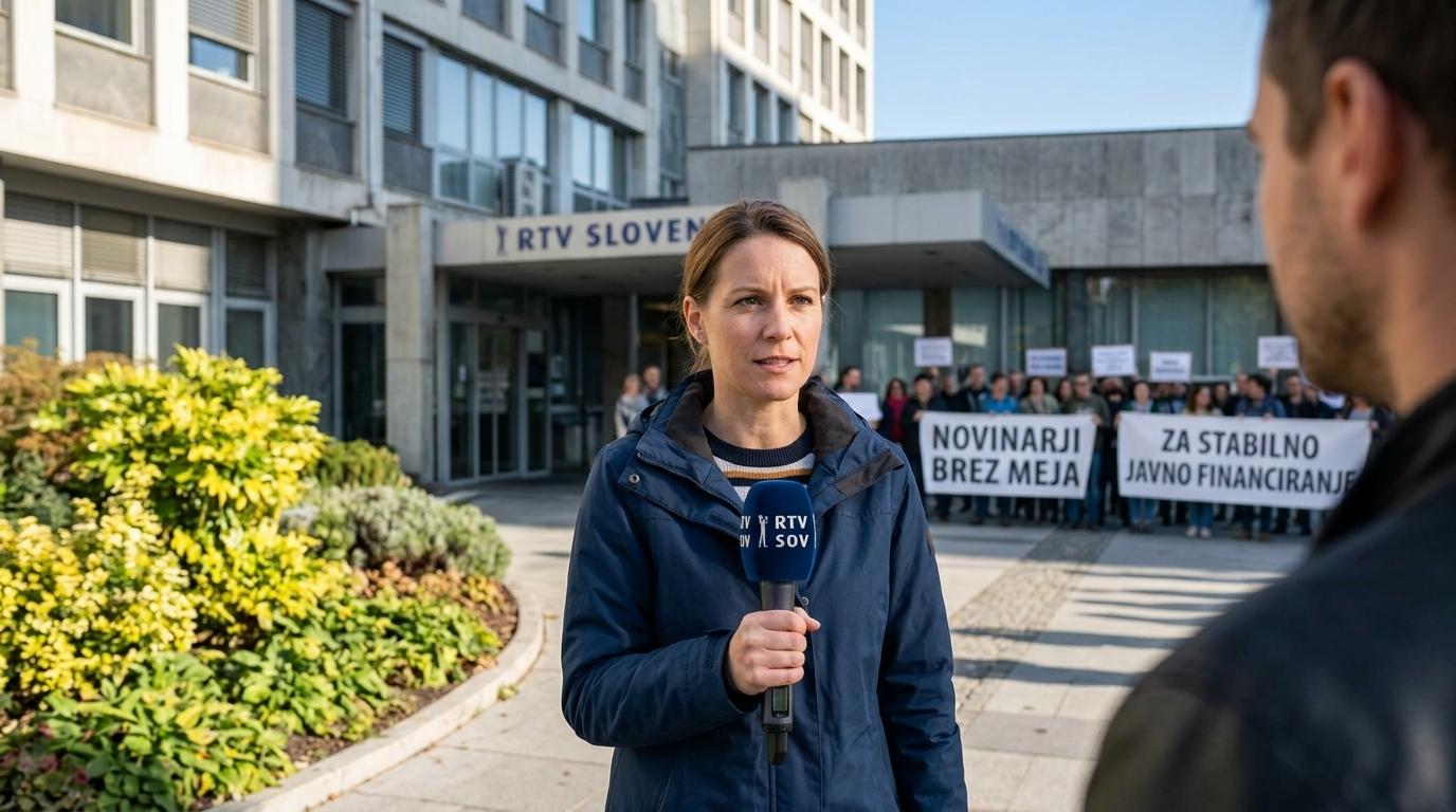 Novinarji brez meja zahtevajo stabilno financiranje javnega servisa