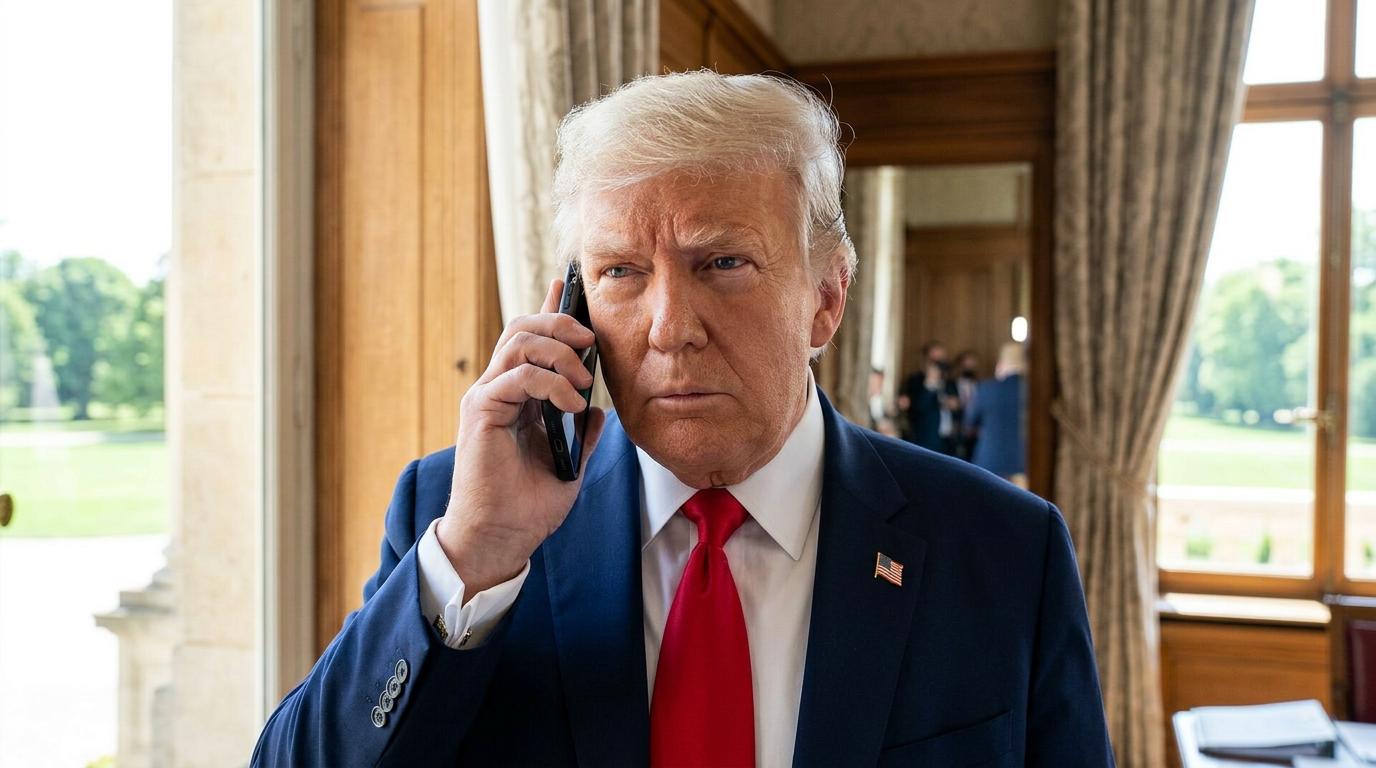 Trump sprožil telefonski pogovor s Putinom o Ukrajini