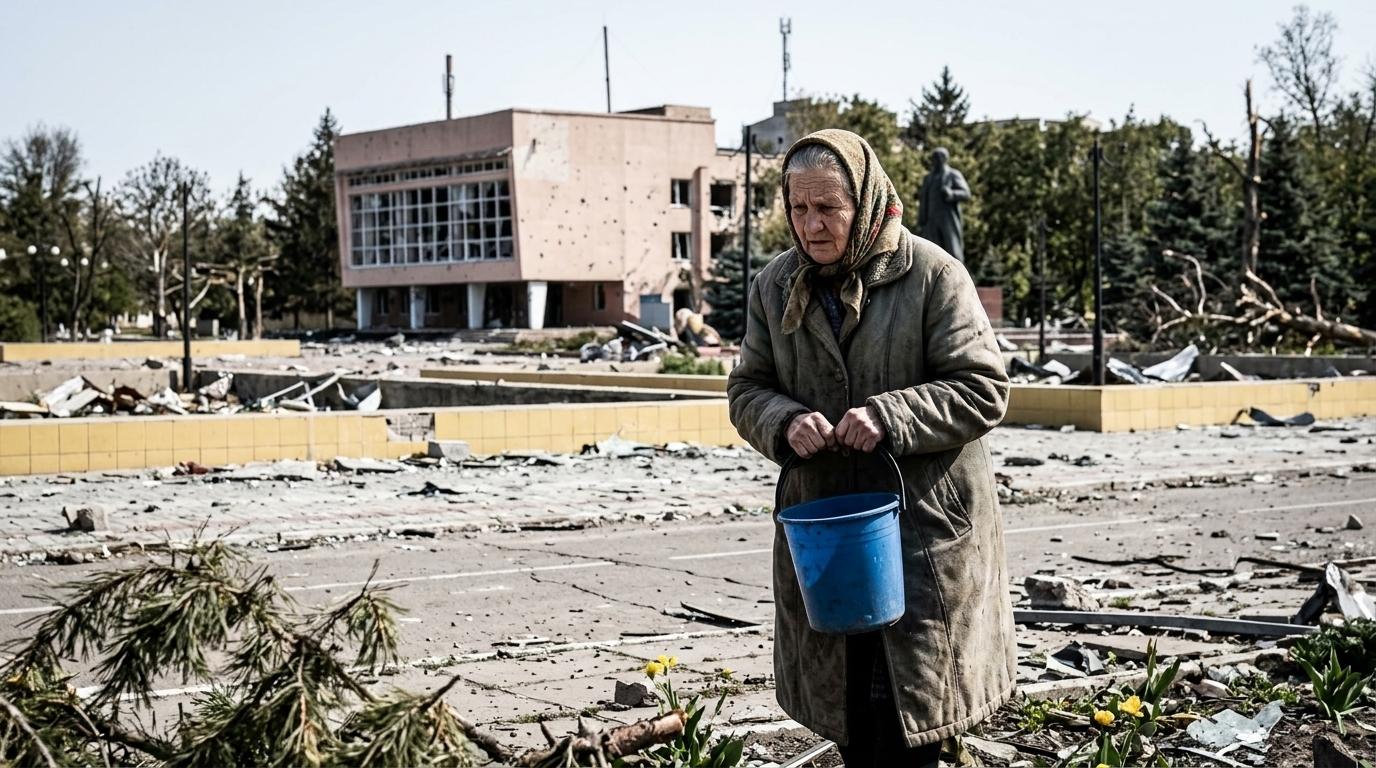 Kijev opozarja na kritične humanitarne razmere v Oleškem