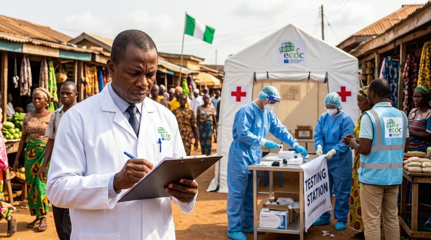 Ebola v Afriki: ekipa ECDC odhaja na pomoč v Nigerijo