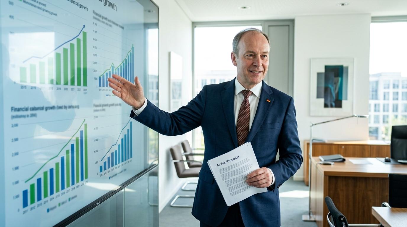 Nemški minister predlaga davek na umetno inteligenco