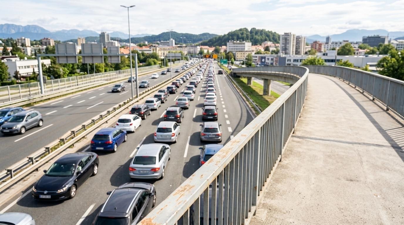 Večina evropskih avtomobilov vozi prazna: povprečje pod 1,5 potnika