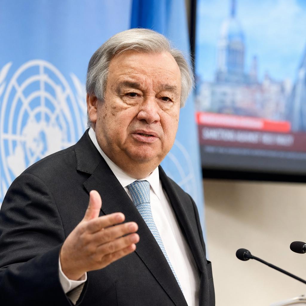 Guterres obsodil sankcije ZDA proti Mednarodnemu kazenskemu sodišču