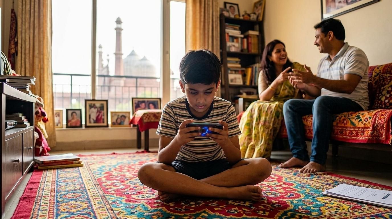 Indijska študija: otroci na internetu povprečno štiri ure dnevno