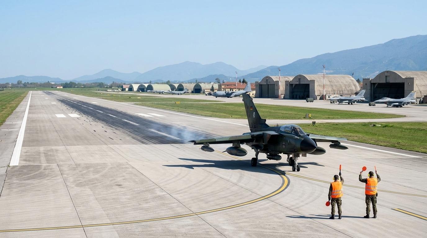 NATO začel letne jedrske vaje Steadfast Noon