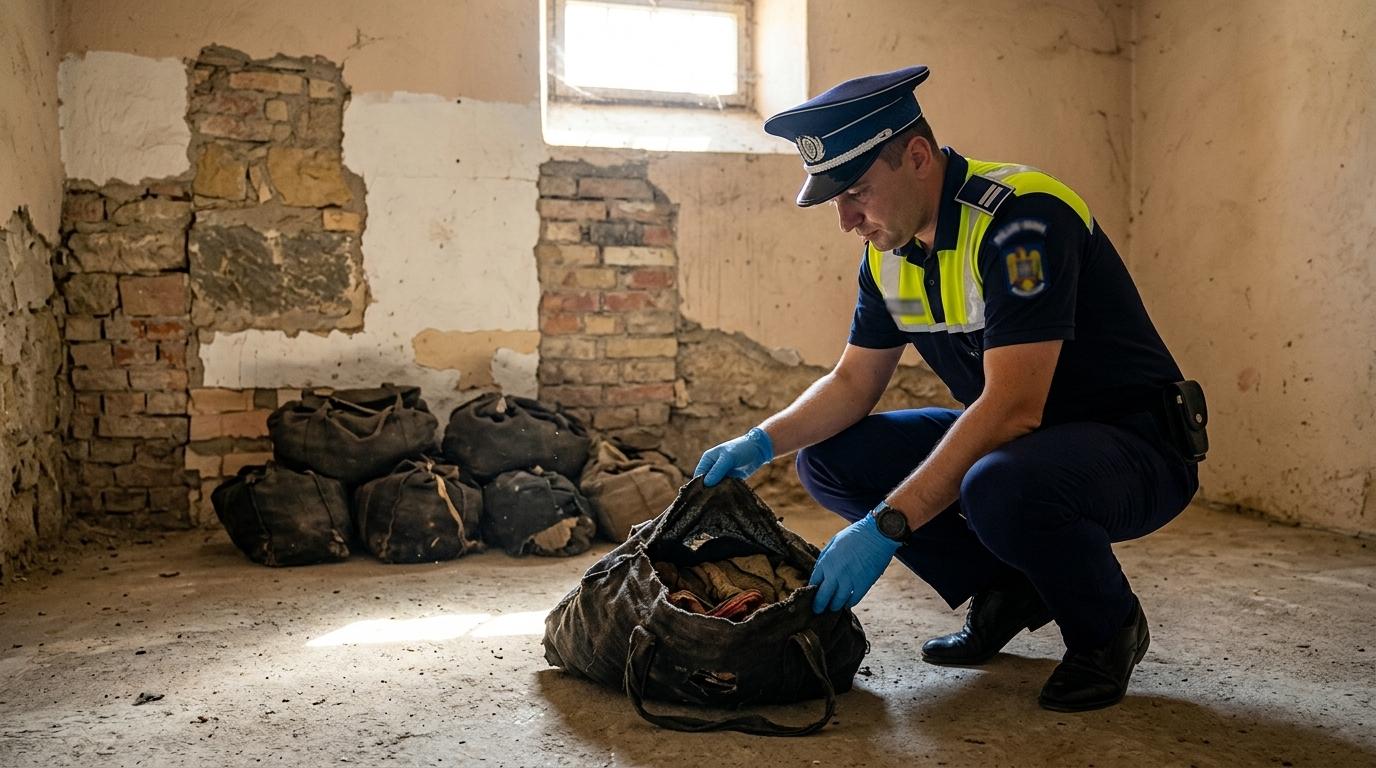 V romunski Slatini v kleti kapele našli 13 vreč