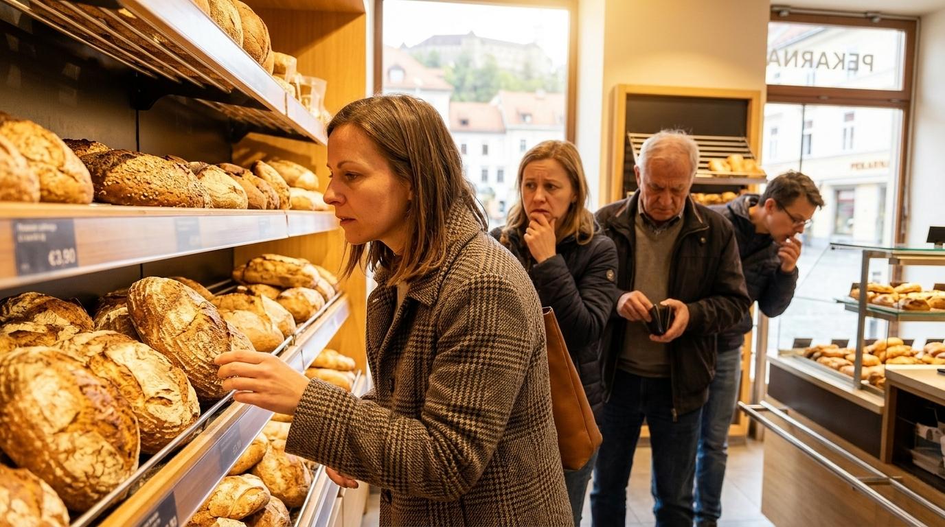 Objava podatkov o inflaciji v Sloveniji in gospodarski rasti v EU