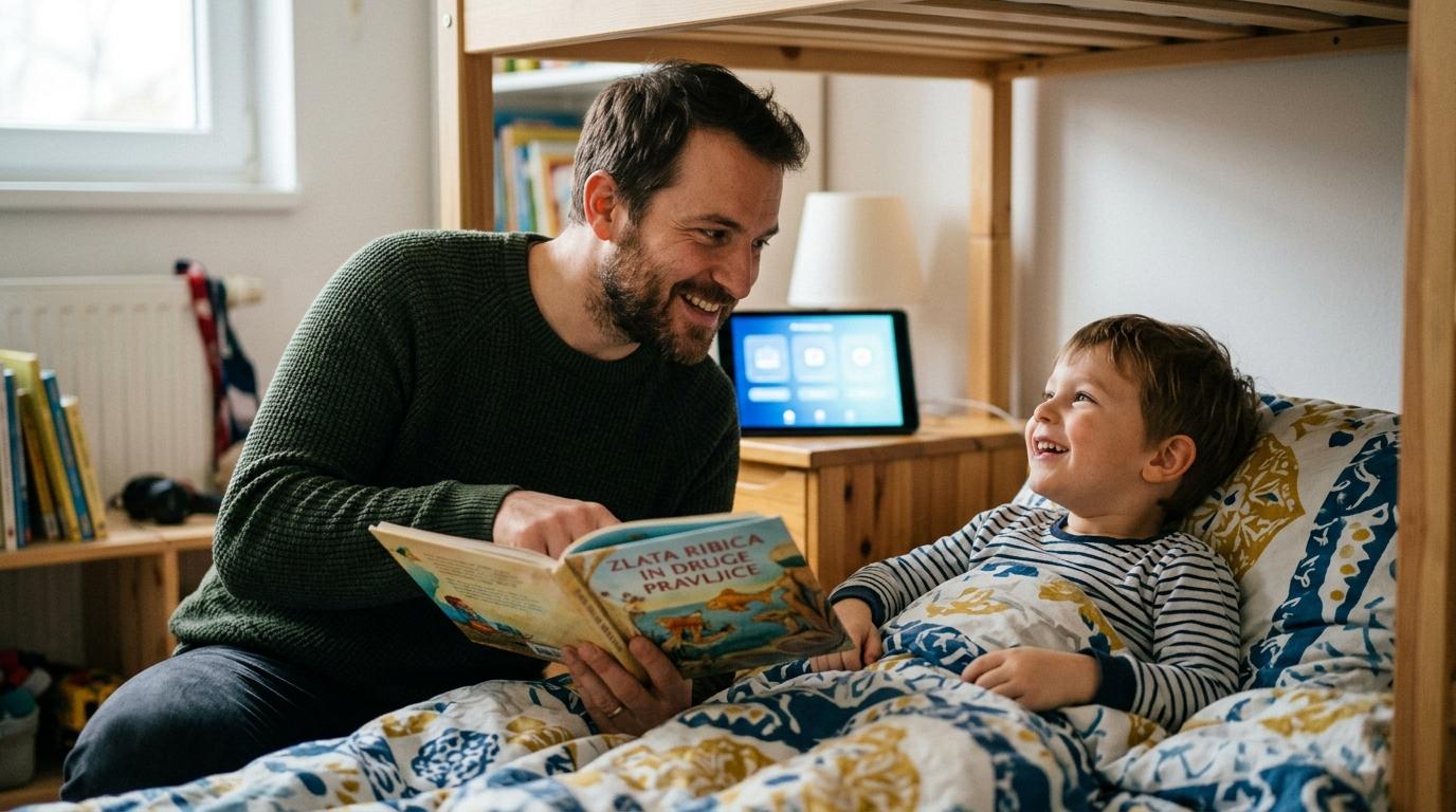 UI pravljice so priročne, topline staršev ne nadomestijo