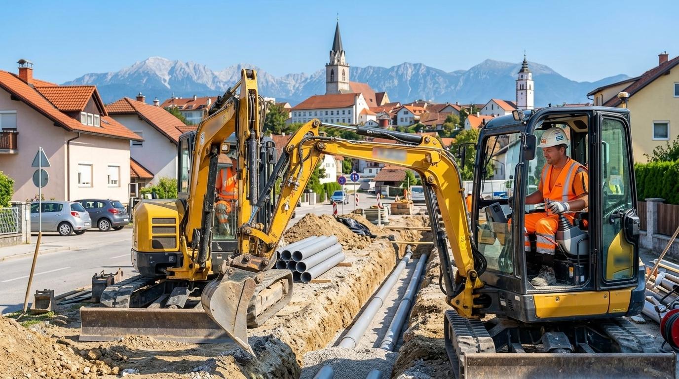9,3 milijona evrov za širitev kranjske kanalizacije