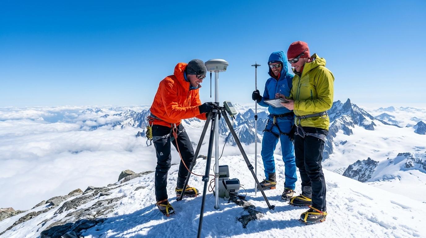 Mont Blanc višji skoraj za dva metra