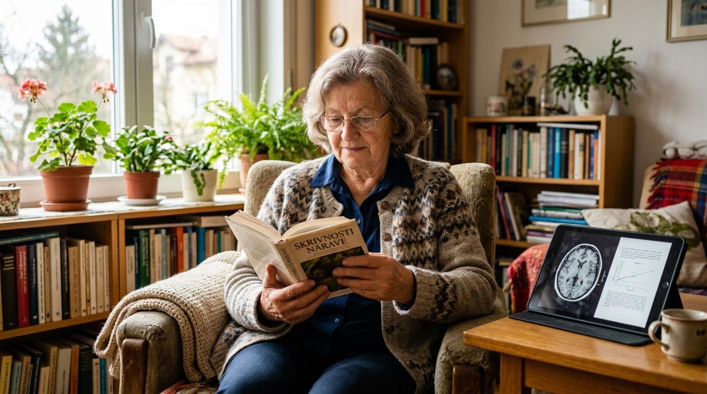 Branje knjig povezano z do 33-odstotno nižjim tveganjem za Alzheimerjevo bolezen