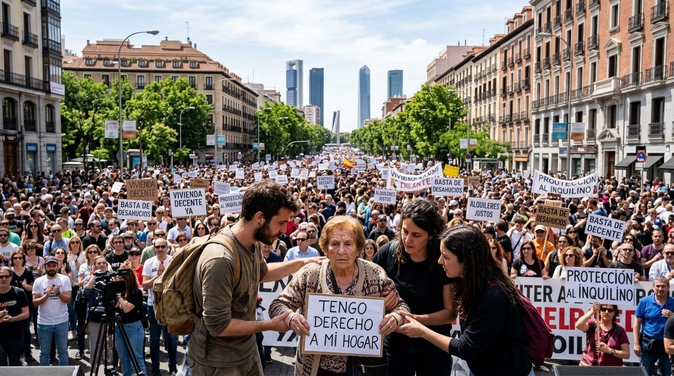 V Španiji množični protesti zaradi stanovanjske krize