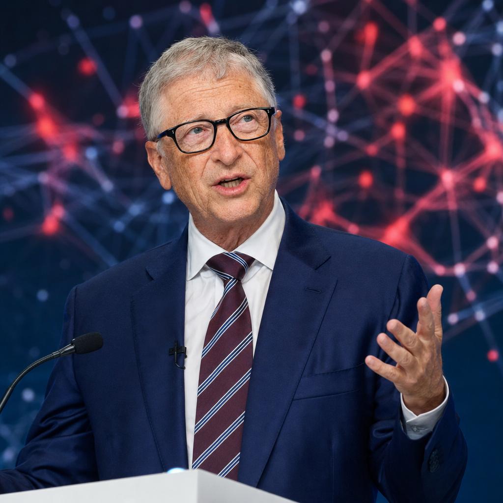 Bill Gates opozarja, da lahko tveganja umetne inteligence prehitijo njene koristi