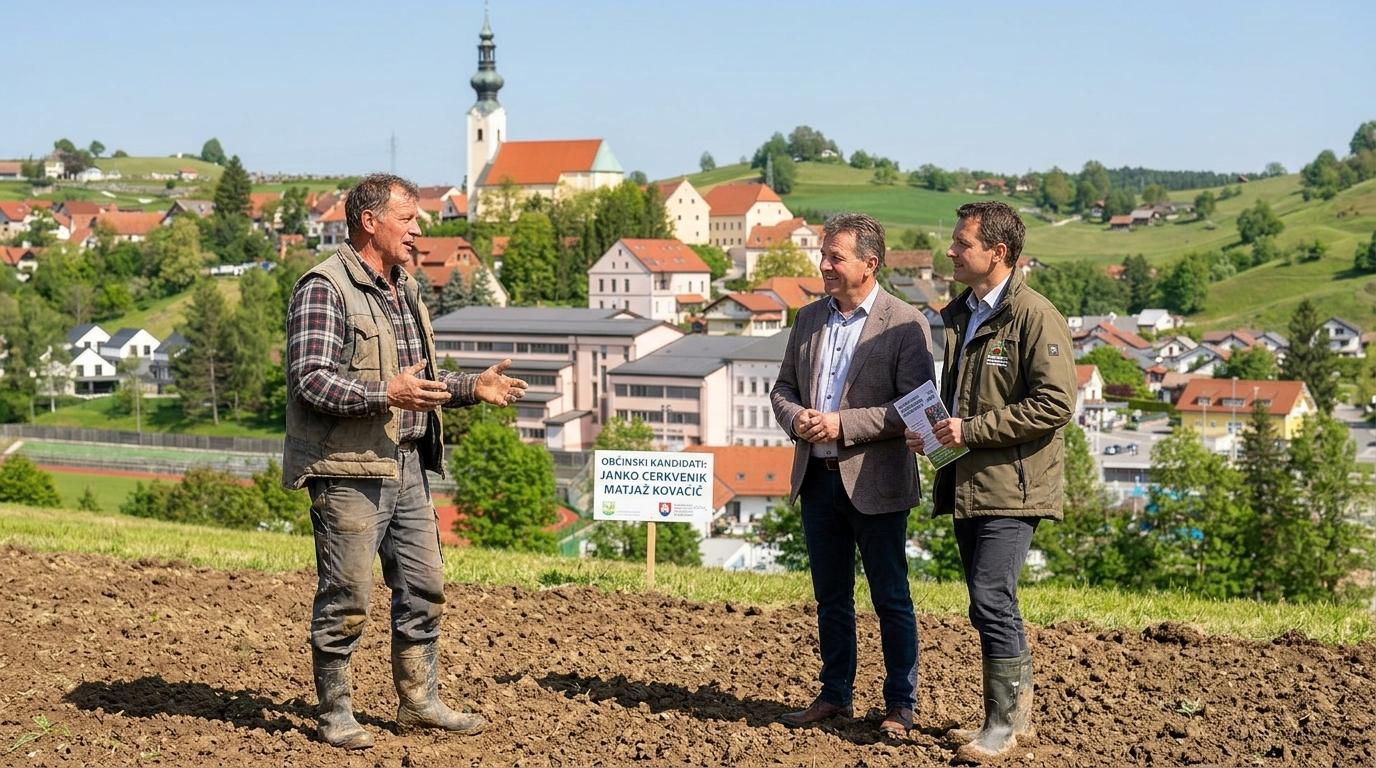 Troboj za županski položaj v Šentjurju