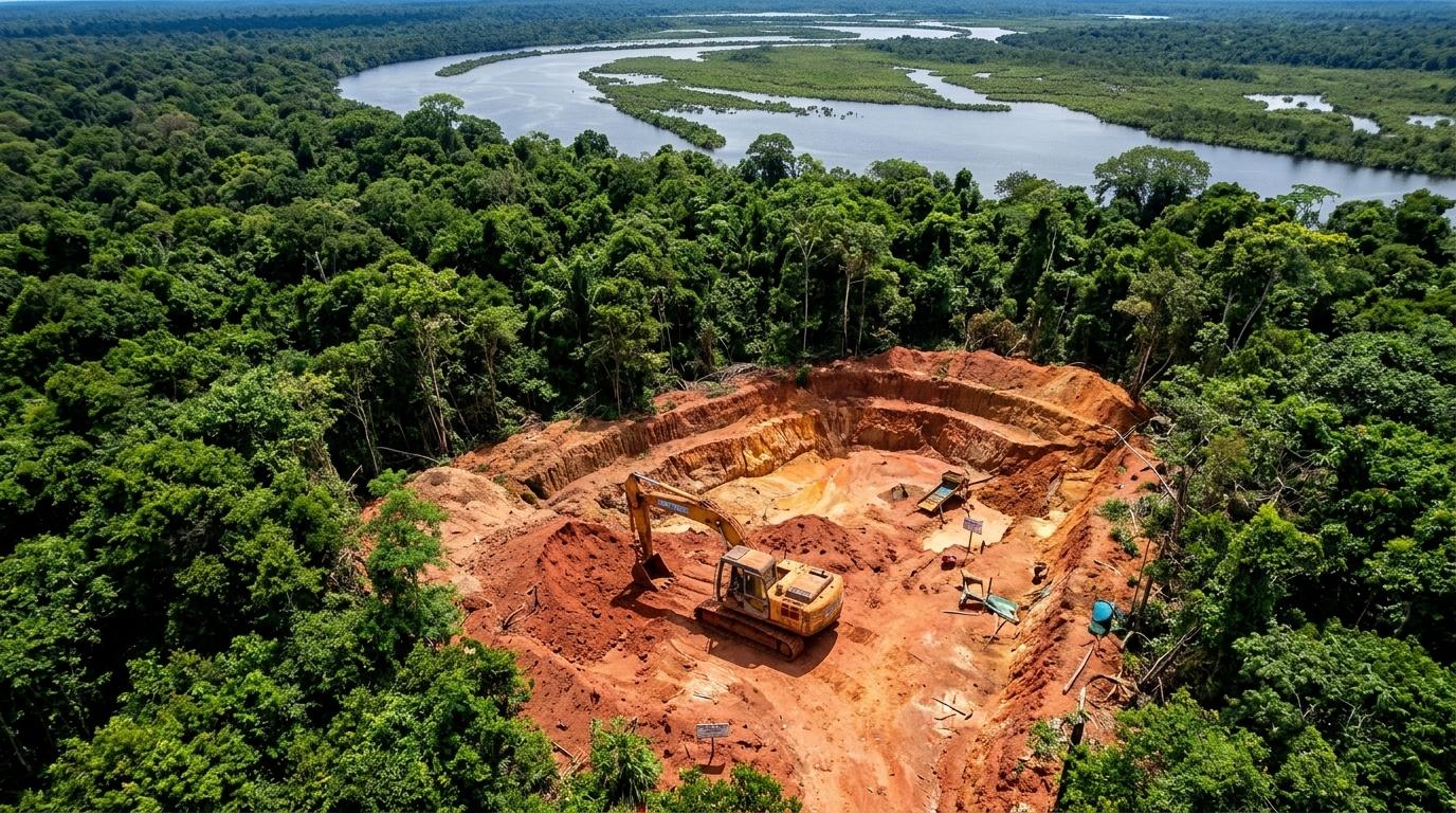 Brazilsko vrhovno sodišče naj bi ustavilo zlati rudnik v Amazoniji