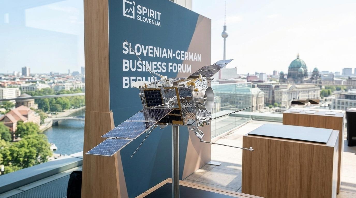 V Berlinu predstavitev slovenskih vesoljskih tehnologij