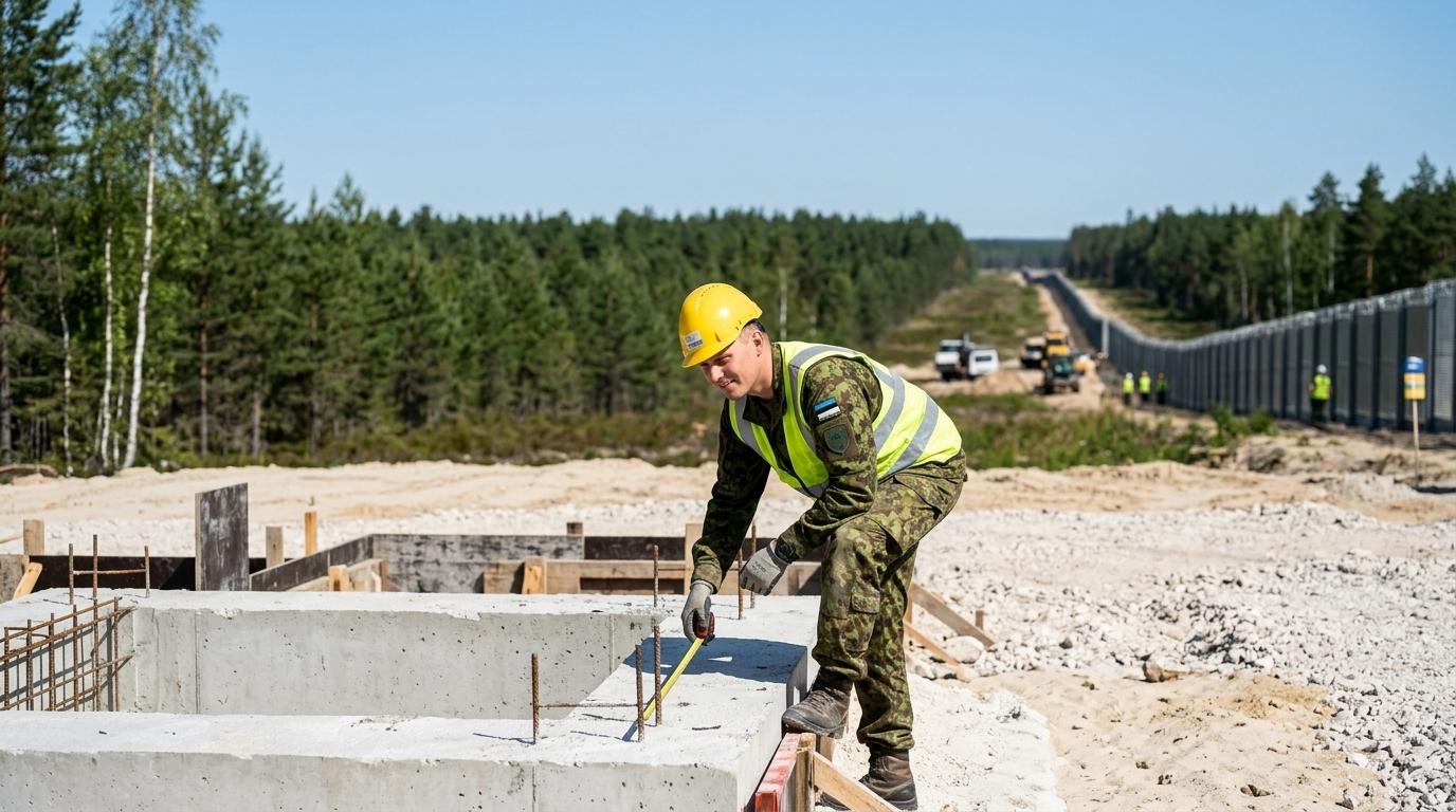 Estonija ob meji z Rusijo postavila 150 bunkerjev