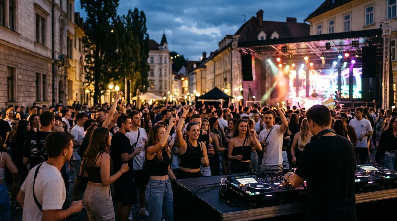 Uroš Umek 50-letnico obeležil s spektaklom na Gospodarskem razstavišču