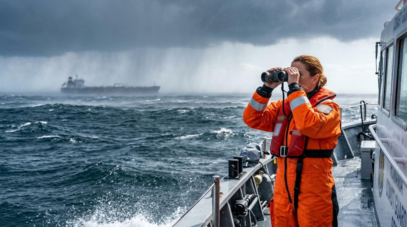 Po klicu na pomoč s tankerja en mrtev, trije pogrešani