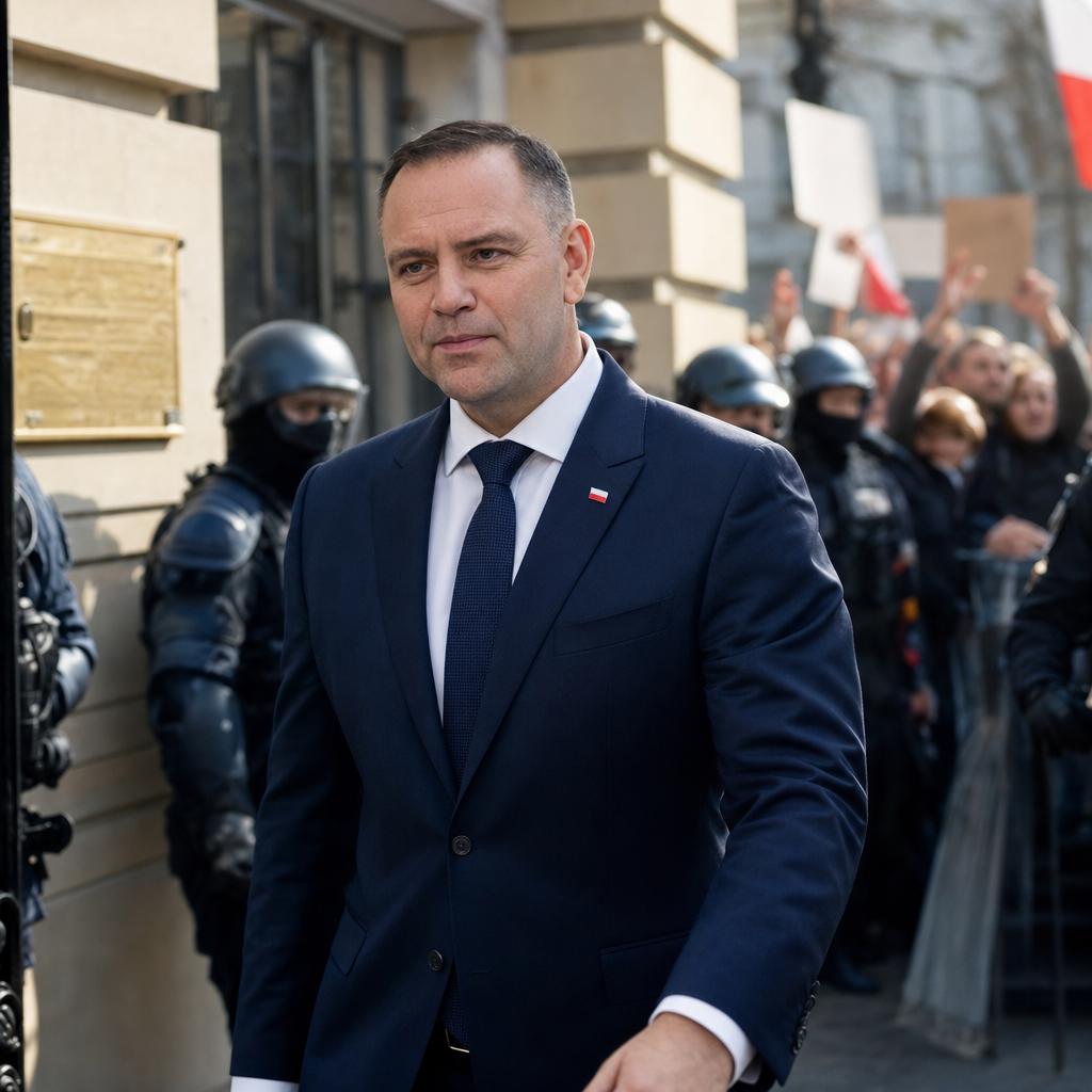 Poljski predsednik zgodaj zjutraj vstopil v poslopje ustavnega sodišča v Varšavi