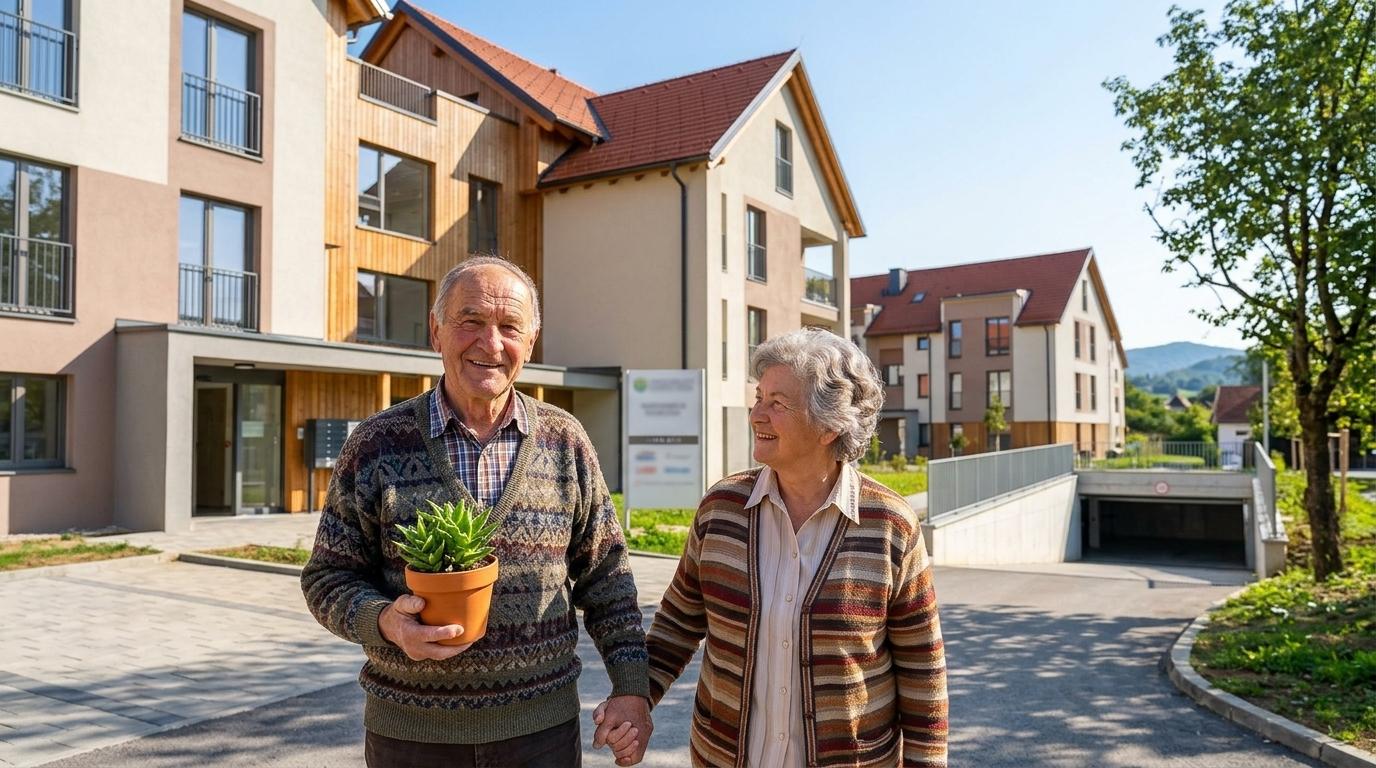 V Podbrezniku odprli 55 novih stanovanj z garažo