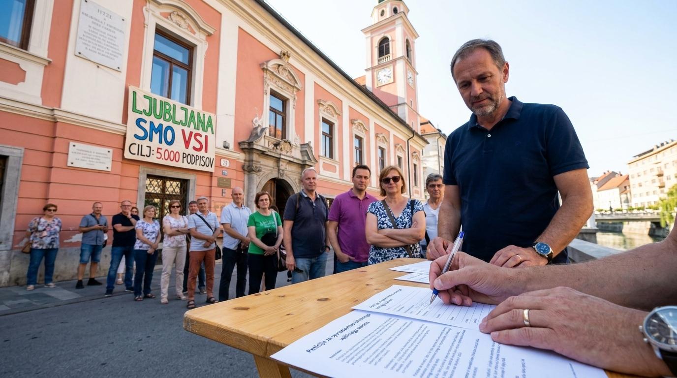 Za spremembo zakona o lokalnih volitvah potrebno 5000 podpisov