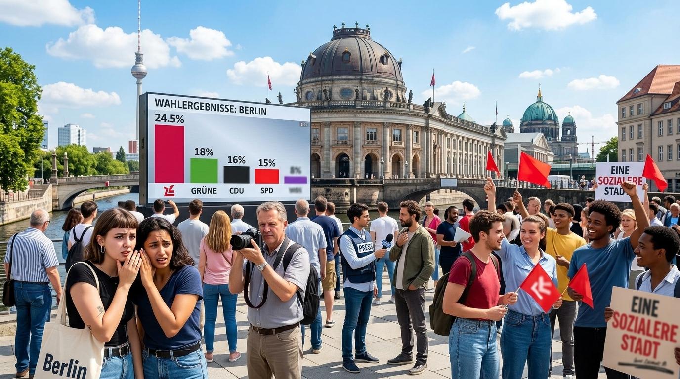 AfD vodi v Mecklenburgu, Die Linke prednjači v Berlinu