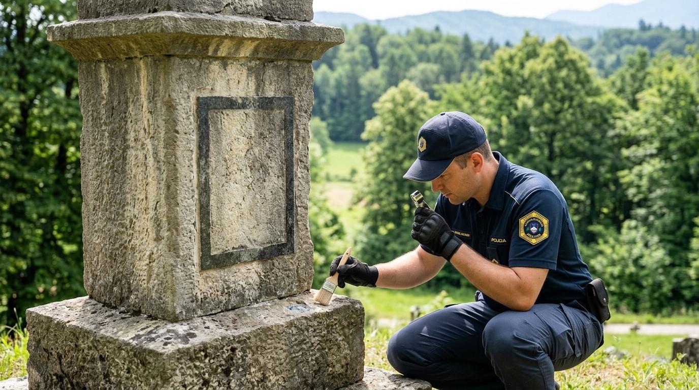Domnevna tatvina spominskih plošč pri Preddvoru