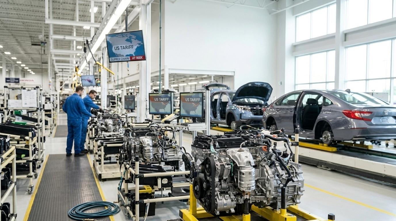 Honda opozarja na carinski šok v ZDA