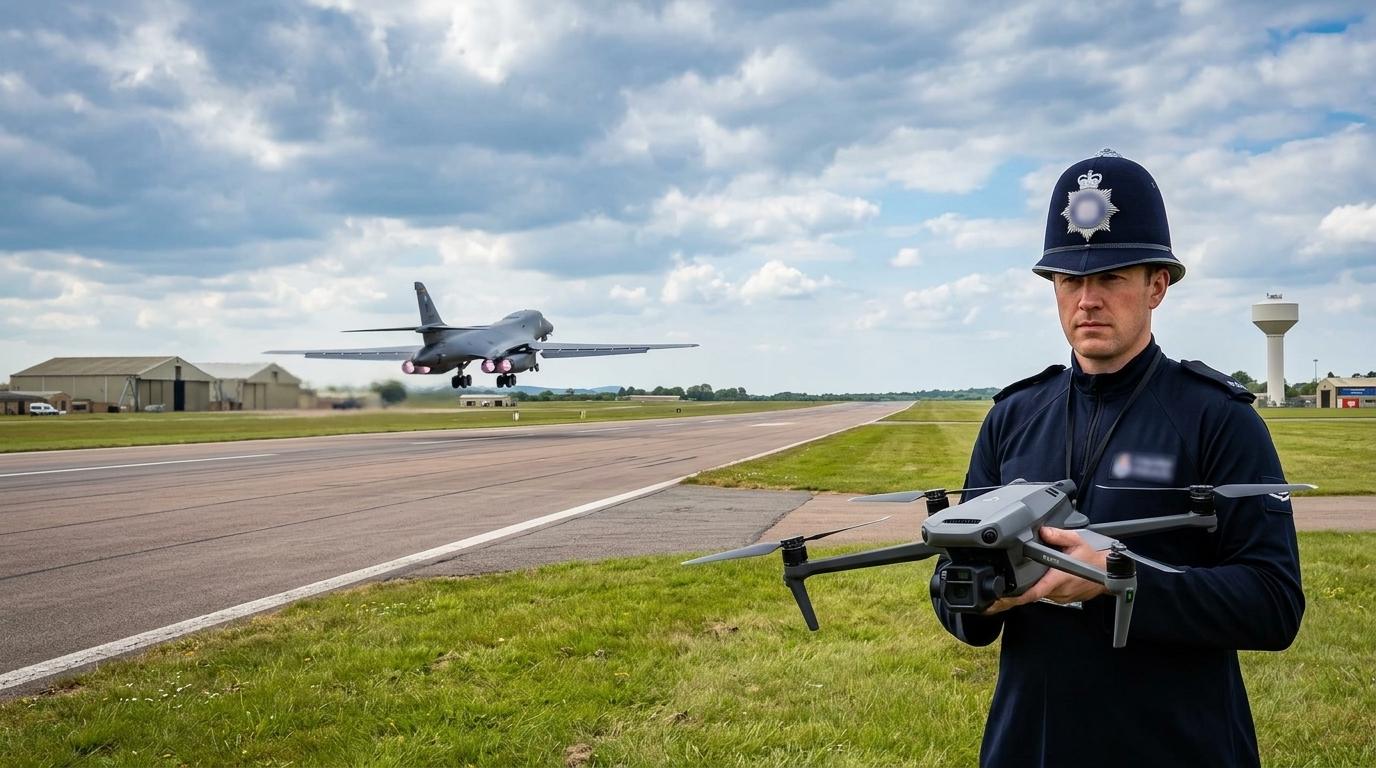 Britanija preiskuje iranski načrt za napad z droni na bazo RAF Fairford