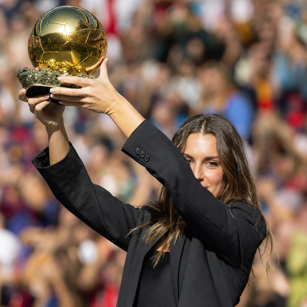 Alexia Putellas tretjič osvojila Zlato žogo, Bonmati končala niz
