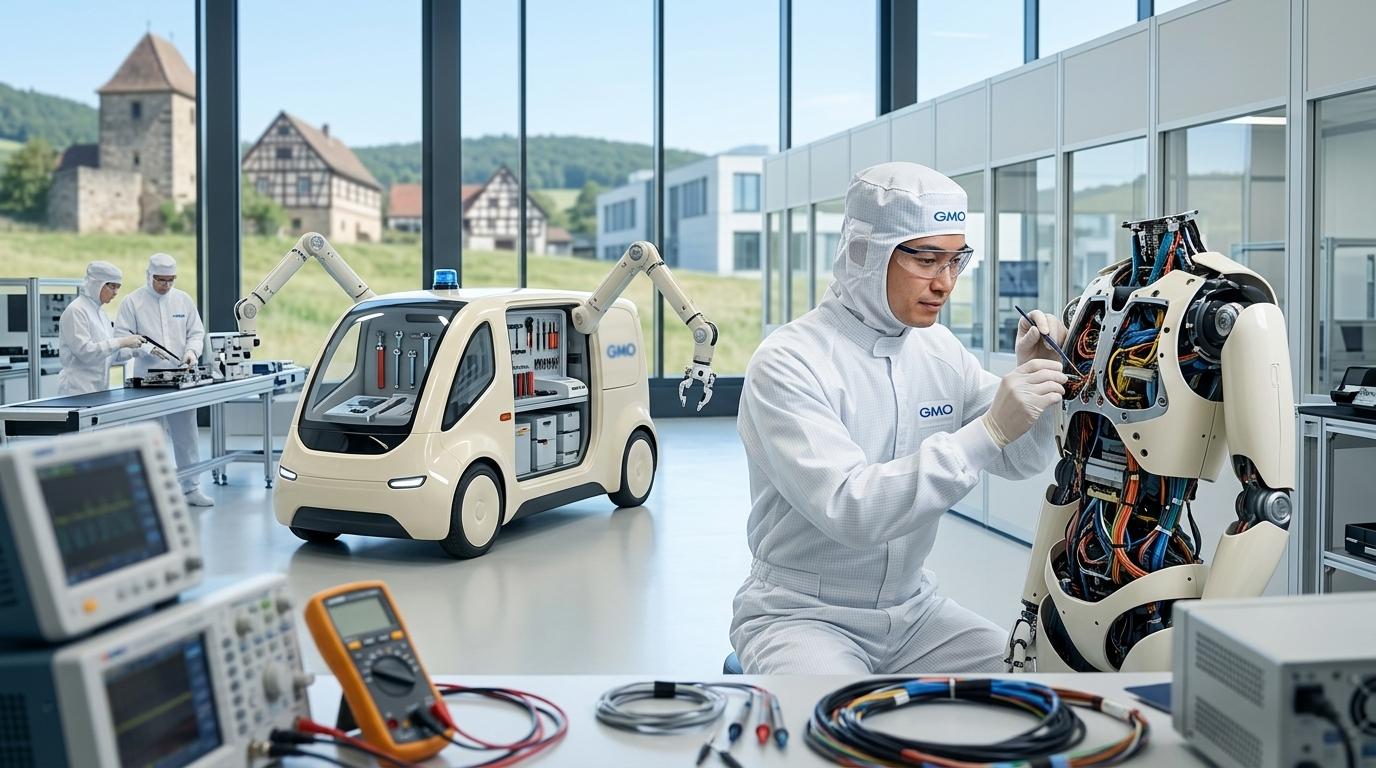 Japonska skupina GMO Internet razvila robotsko "rešilno vozilo" za humanoidne robote