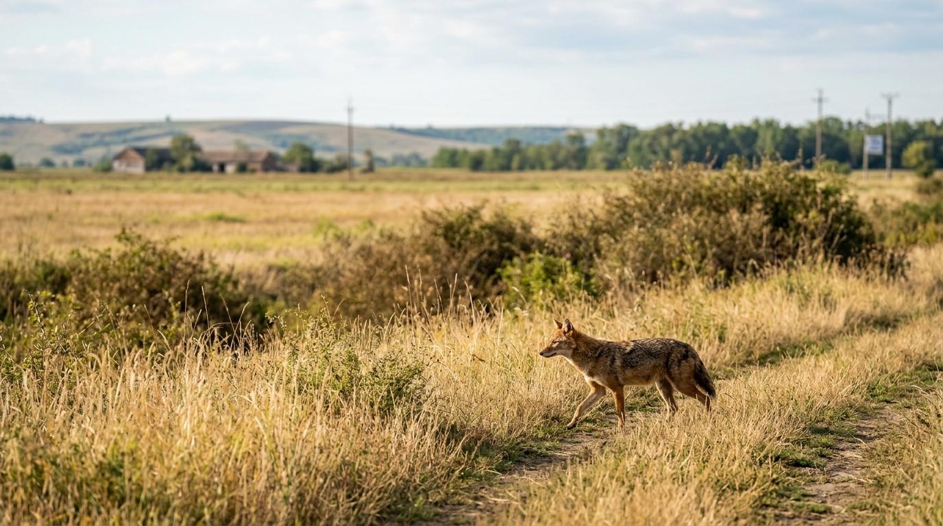 Vojvodina: petkratni porast zlatega šakala v loviščih