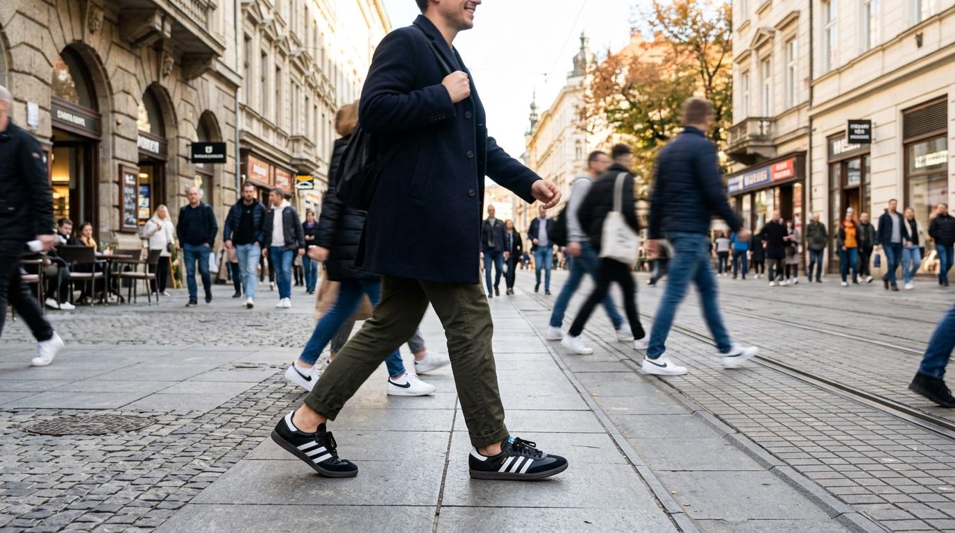 Črne superge prevzemajo jesenski modni trend