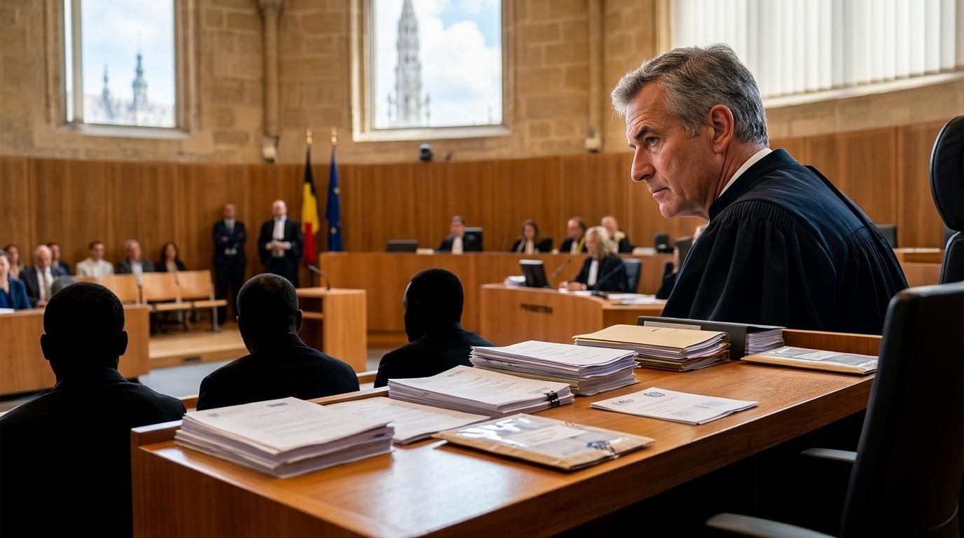 V Bruslju na zatožno klop 31 domnevnih tihotapcev kokaina