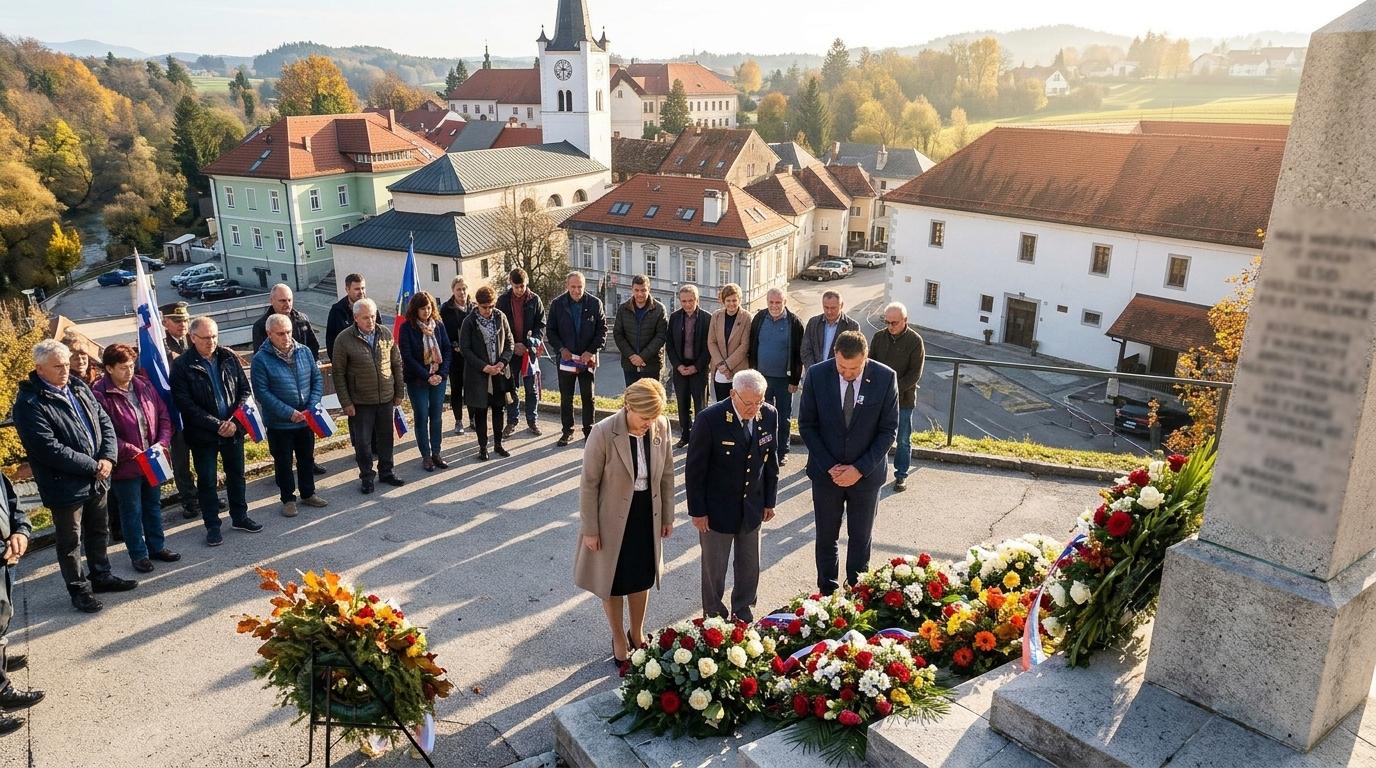 Po Sloveniji spominske slovesnosti pred dnevom spomina na mrtve