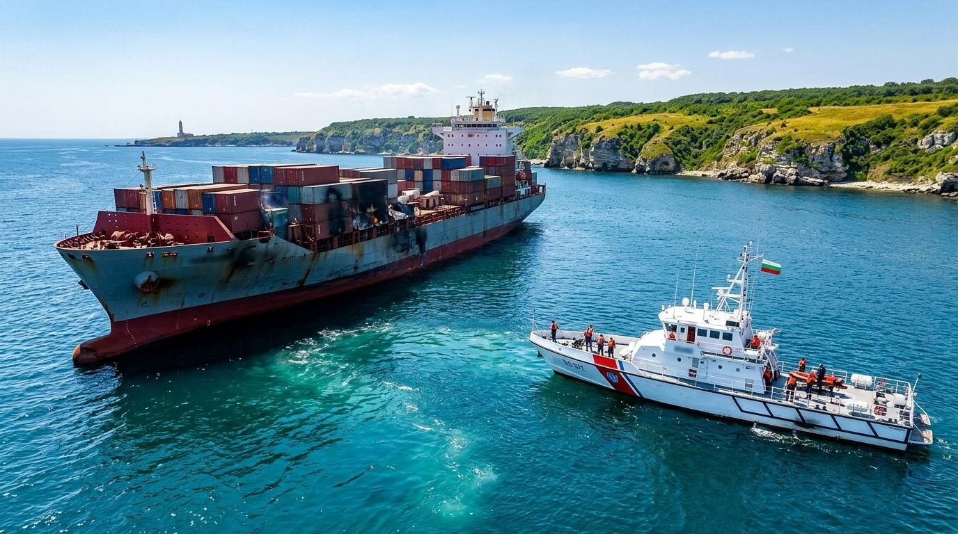 Rusija: napad dronov na tovorno ladjo v Črnem morju