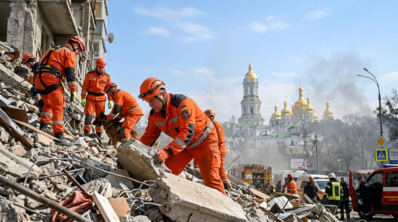 Ruski napad na Kijev terjal žrtve