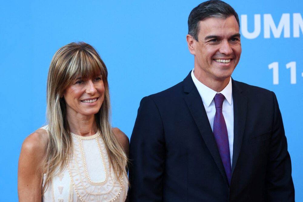 Španski premier Pedro Sanchez s soprogo Begoni Gomez