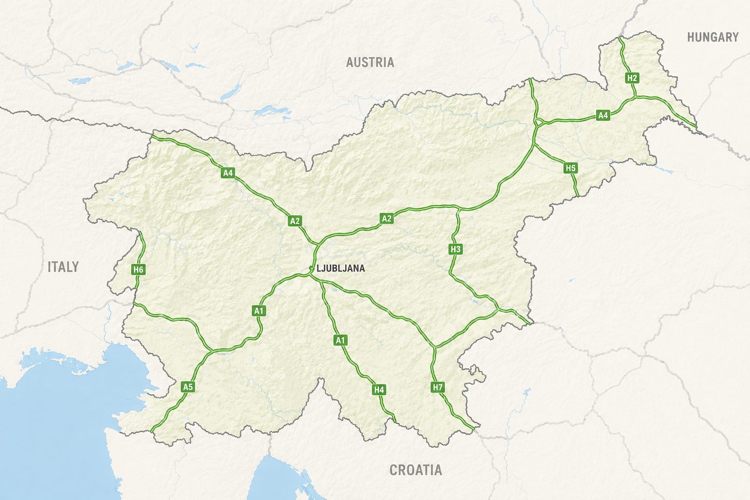 Cestno omrežje Slovenije